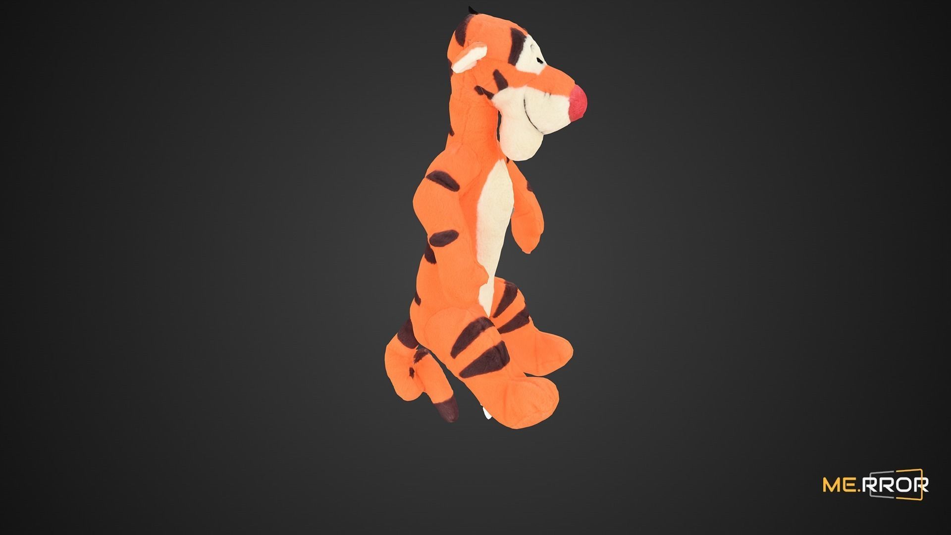 Game Ready Disney Winnie the Pooh Tigger Plush Doll Low-poly 3D model_7