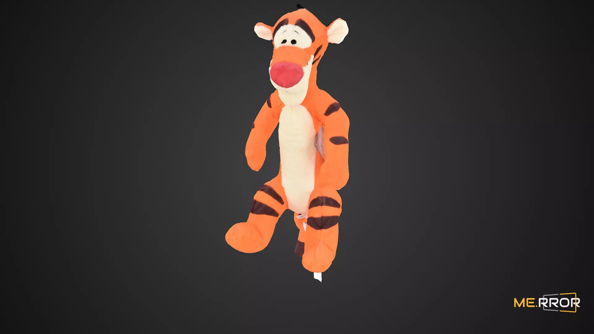 Game Ready Disney Winnie the Pooh Tigger Plush Doll Low-poly 3D model_0