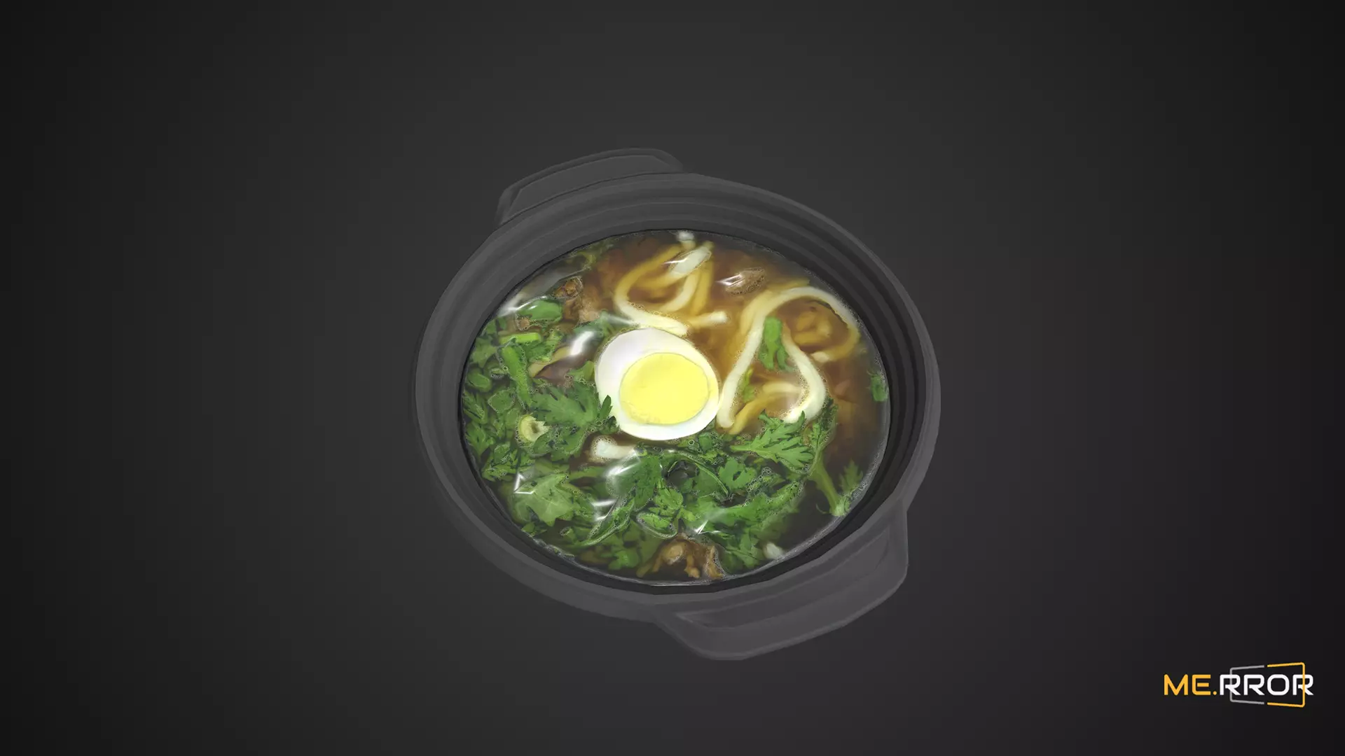 Game Ready Udon Low-poly 3D model