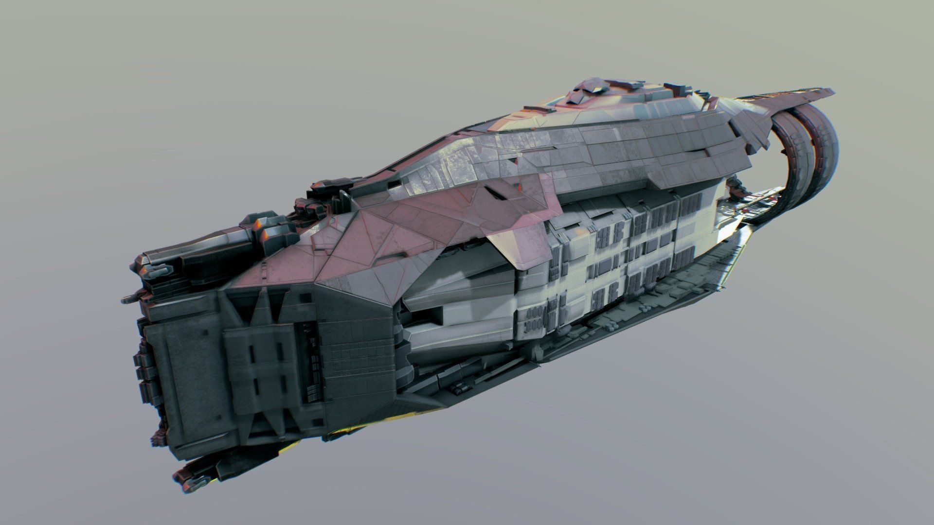 SPACESHIPS BUNDLE 01 3D model_2