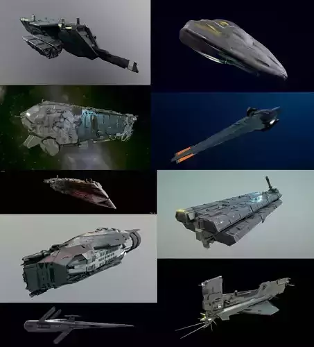 SPACESHIPS BUNDLE 01