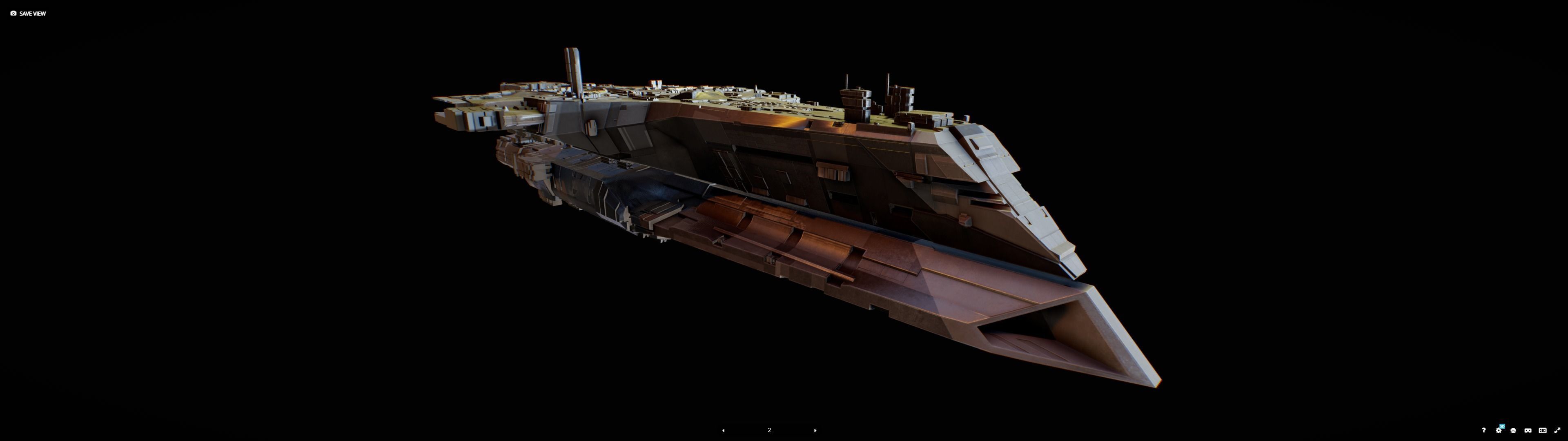 SPACESHIPS BUNDLE 01 3D model_7