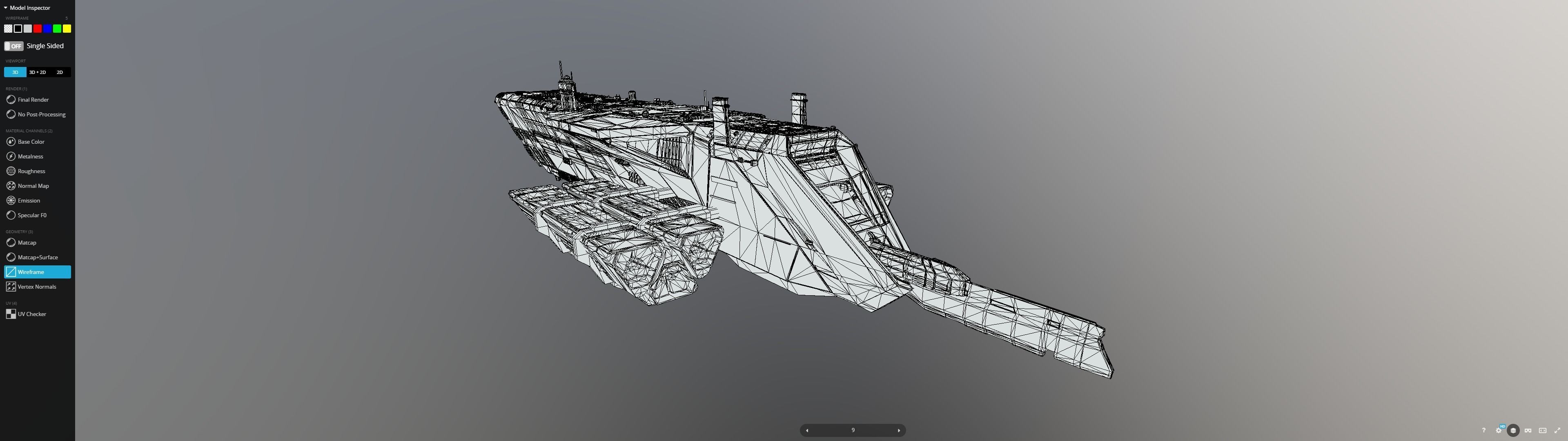 SPACESHIPS BUNDLE 01 3D model_11