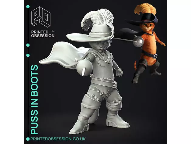 Puss from The new puss in boots movie  3D model_0