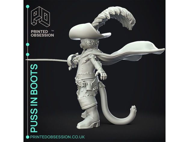 Puss from The new puss in boots movie  3D model_3