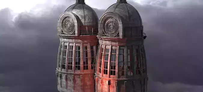 Occult observatory Tower 5  3D model