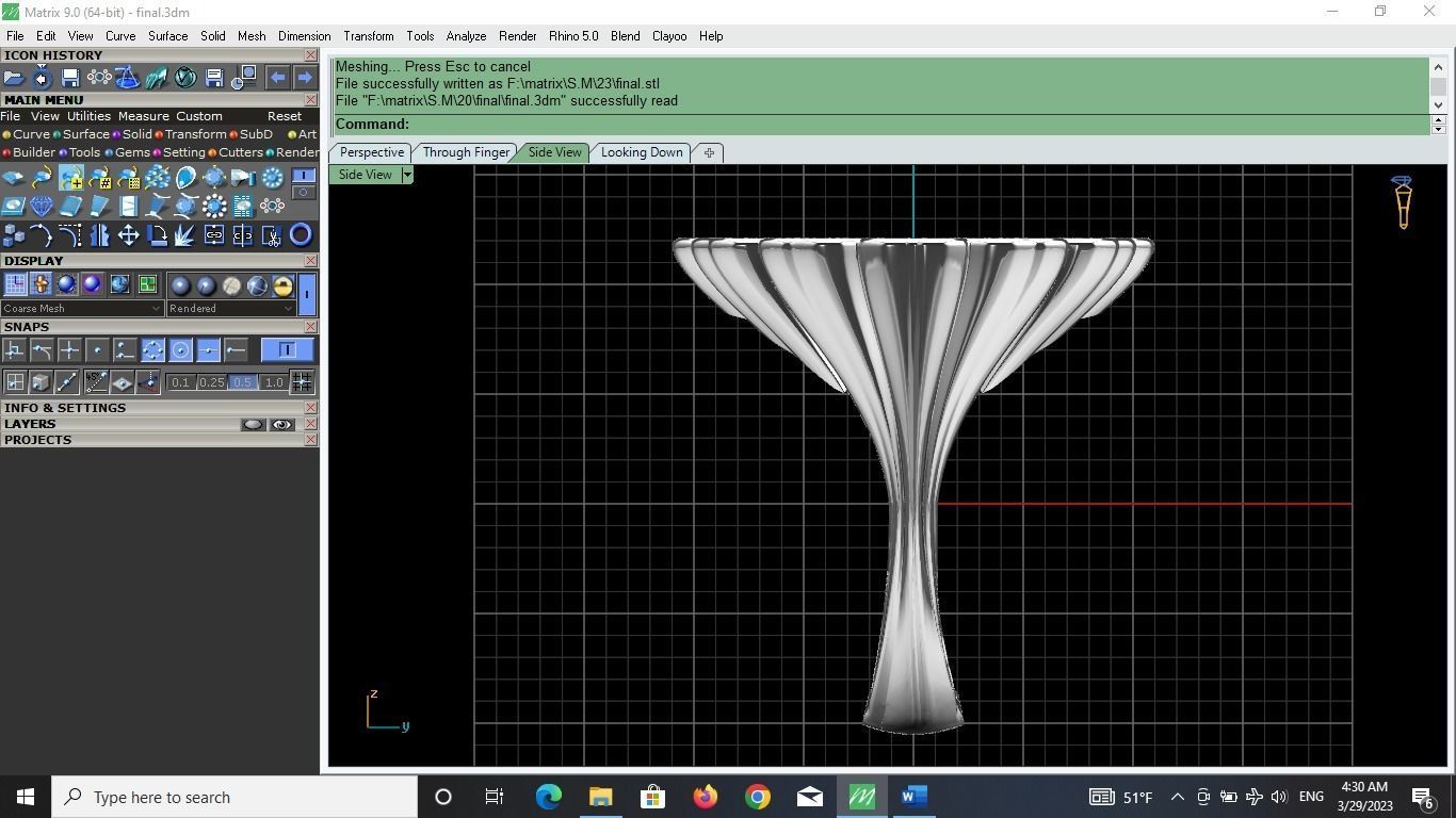 flower-wedding-cluster-ring 3D print model_9