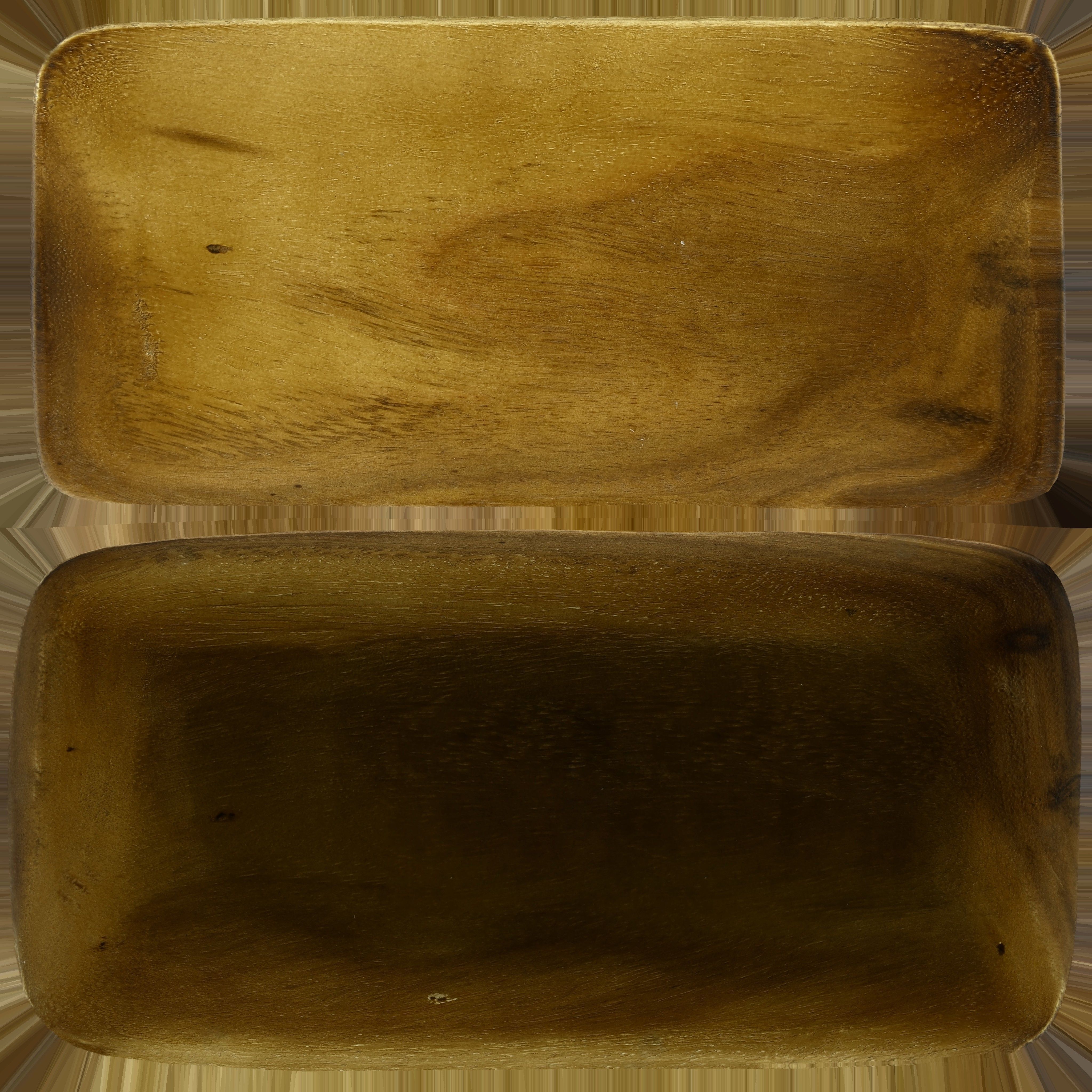 Game Ready Wooden Plate Low-poly 3D model_14