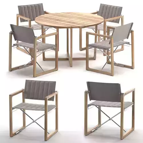 BENTON Armchair Stormy foldable