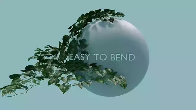 Bindweed Ivy Low-poly 3D model