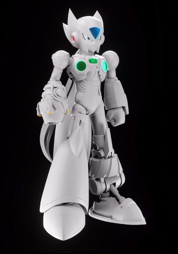 Zero with mechanical part exposed 3D print model_2