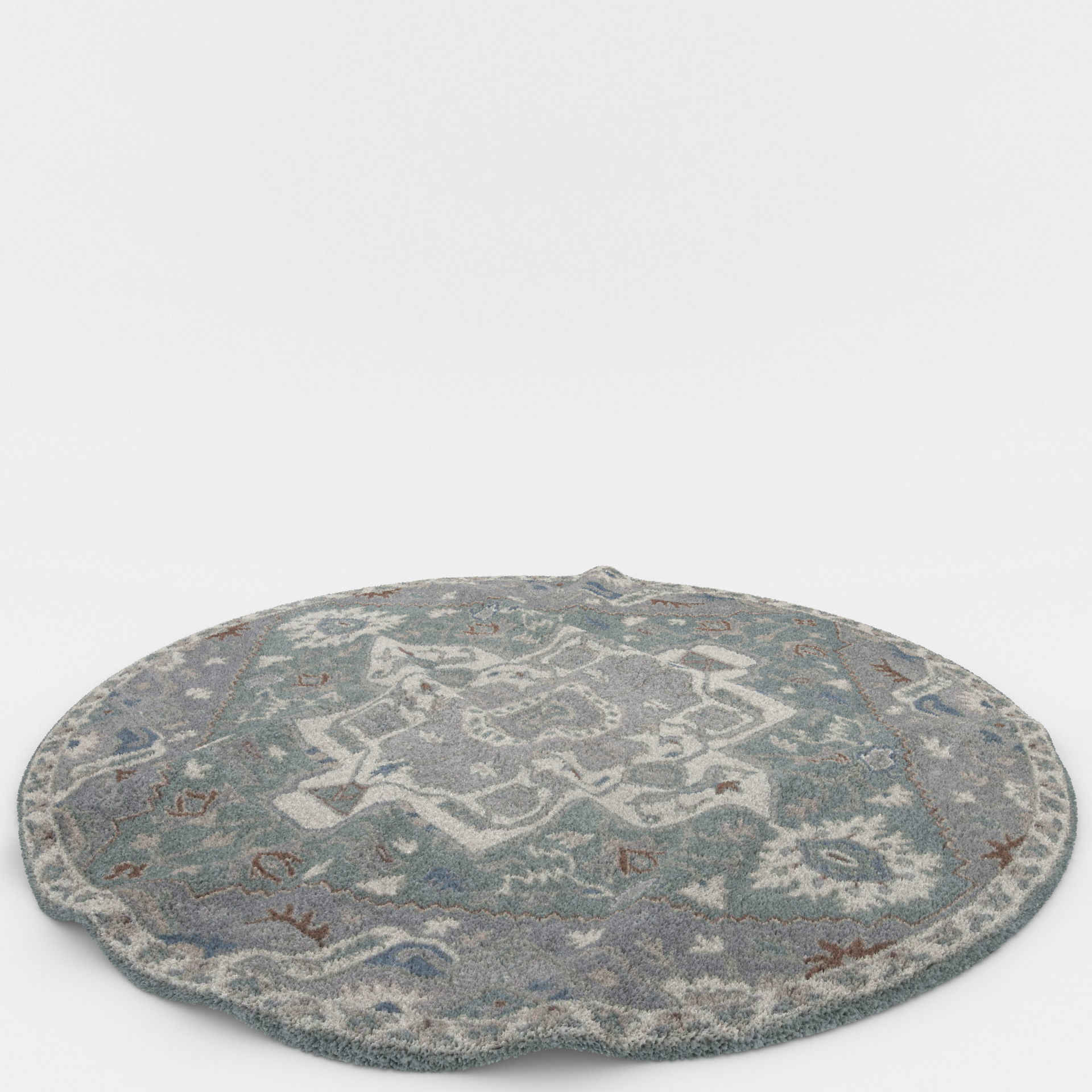 Rugs No 858 Low-poly 3D model_6