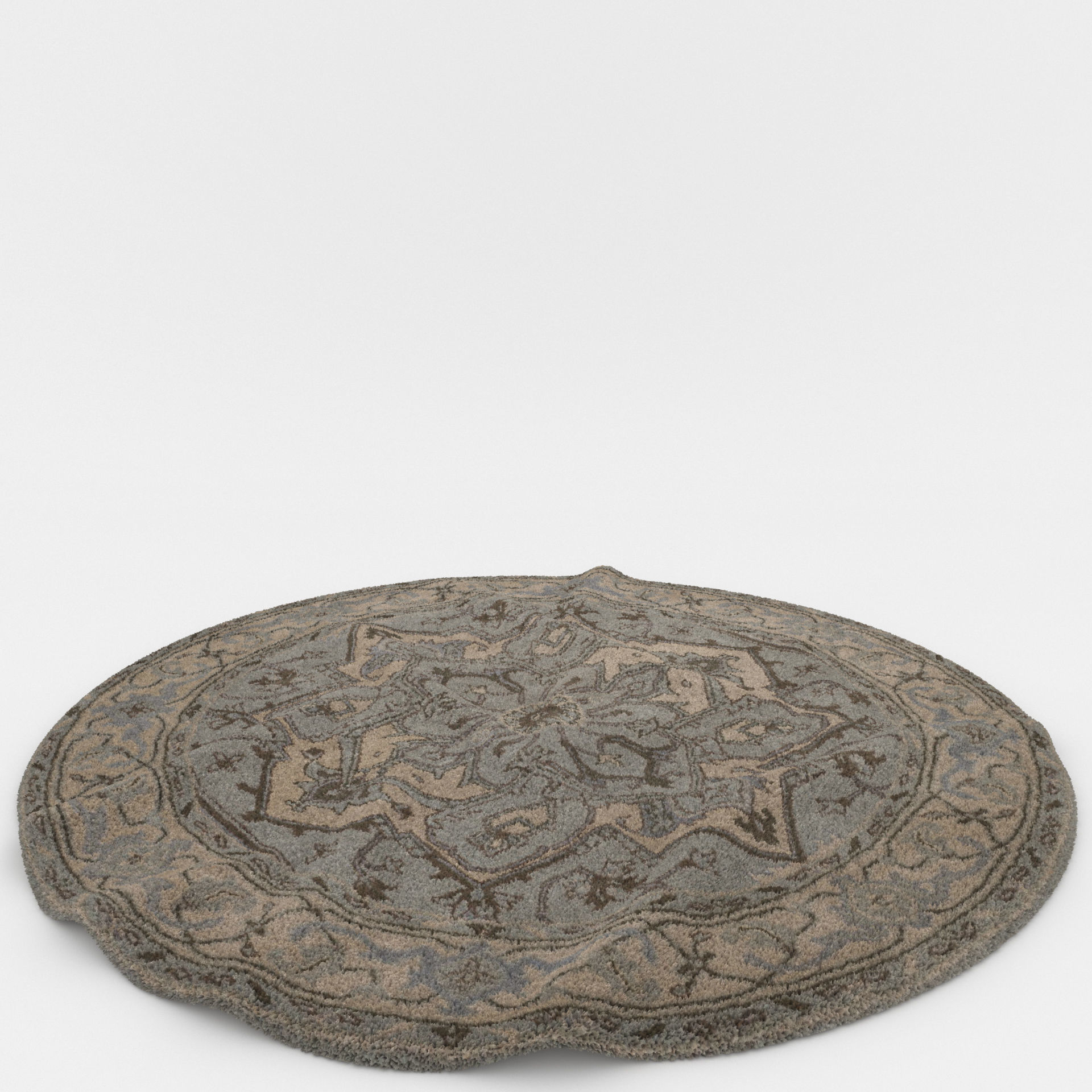 Rugs No 858 Low-poly 3D model_5