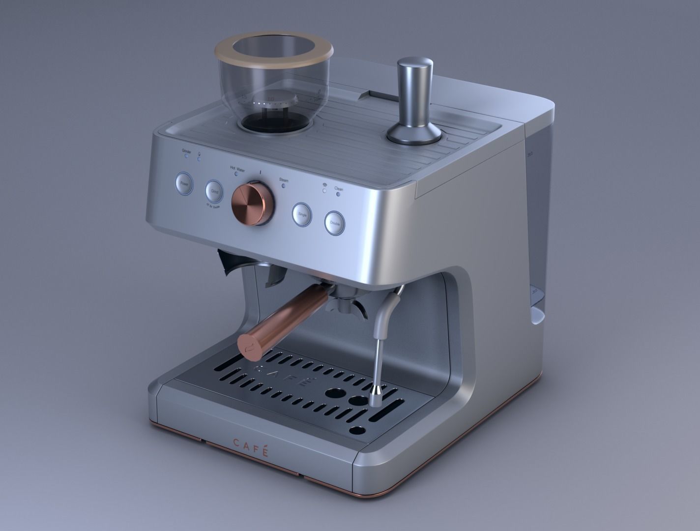 Cafe Bellissimo Coffee Maker 3D model CGTrader