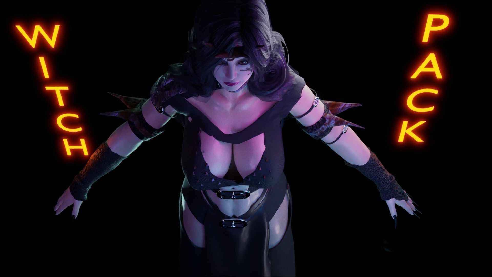 The Witch Pack - Low Poly I Game Ready Low-poly 3D model Low-poly 3D model_10