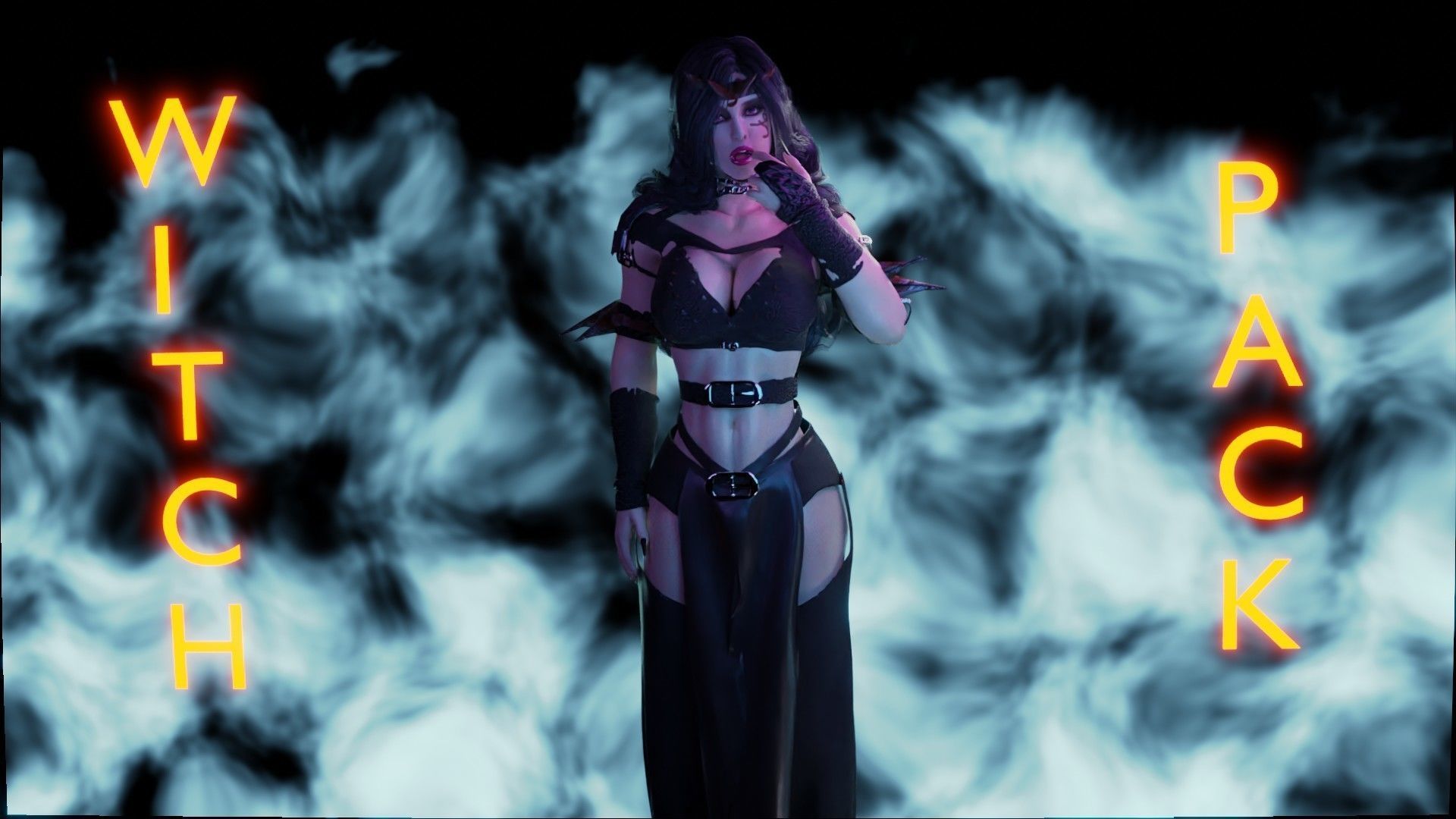 The Witch Pack - Low Poly I Game Ready Low-poly 3D model Low-poly 3D model_5