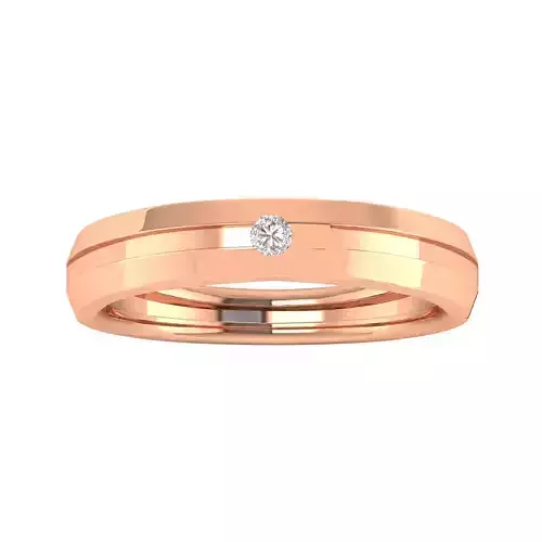 Women Band Ring STL OBJ FBX Renders Details 3D print model