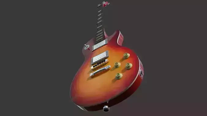 Fender Stratocaster Electric Guitar 3D model