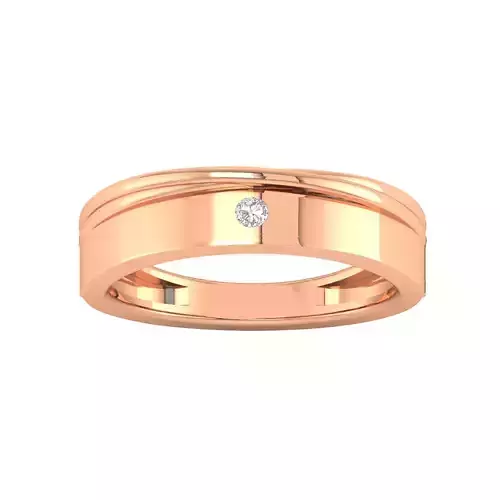 Women Band Ring STL OBJ FBX Renders Details 3D print model