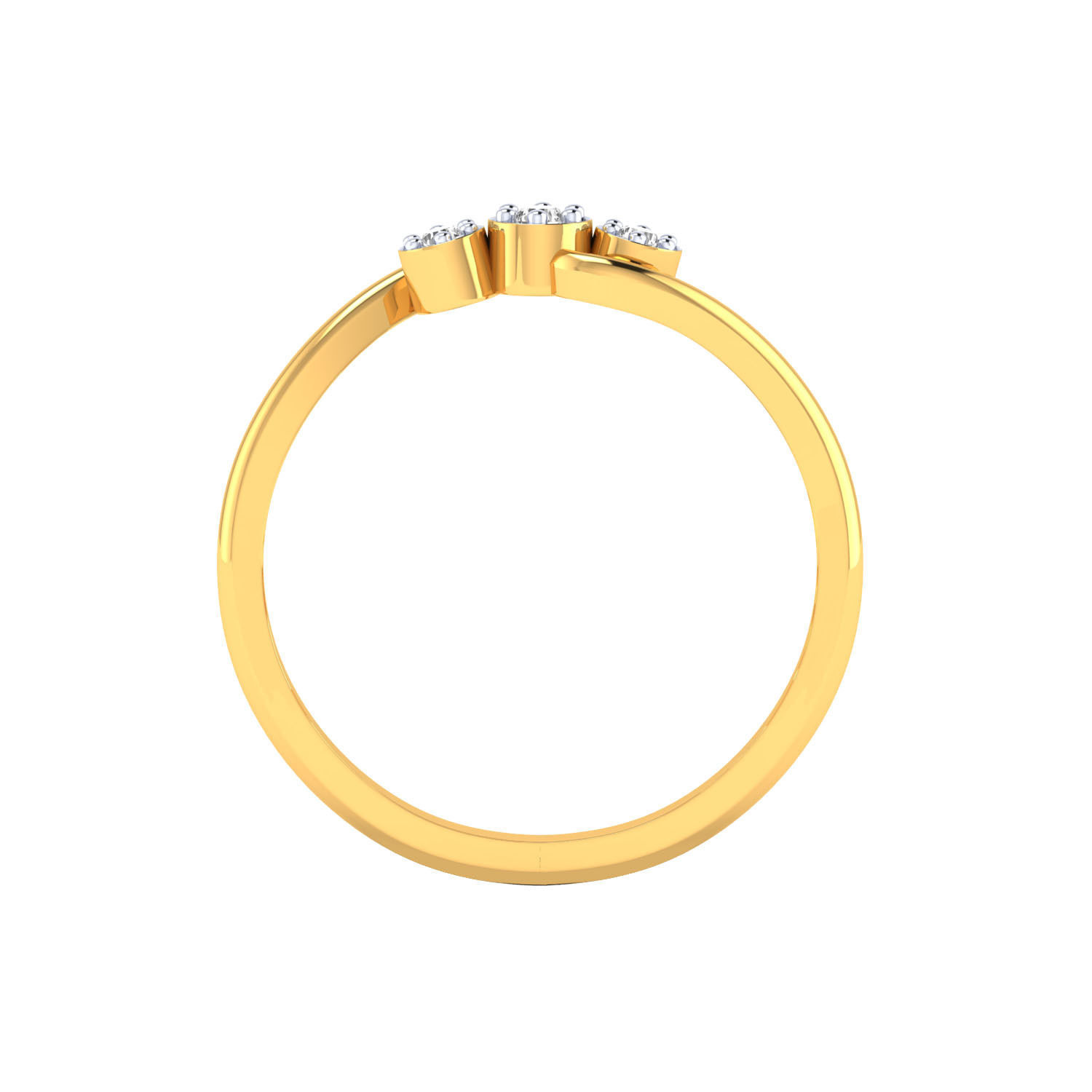 Women Wedding Engagement Ring STL OBJ FBX Renders Details 3D print model_22