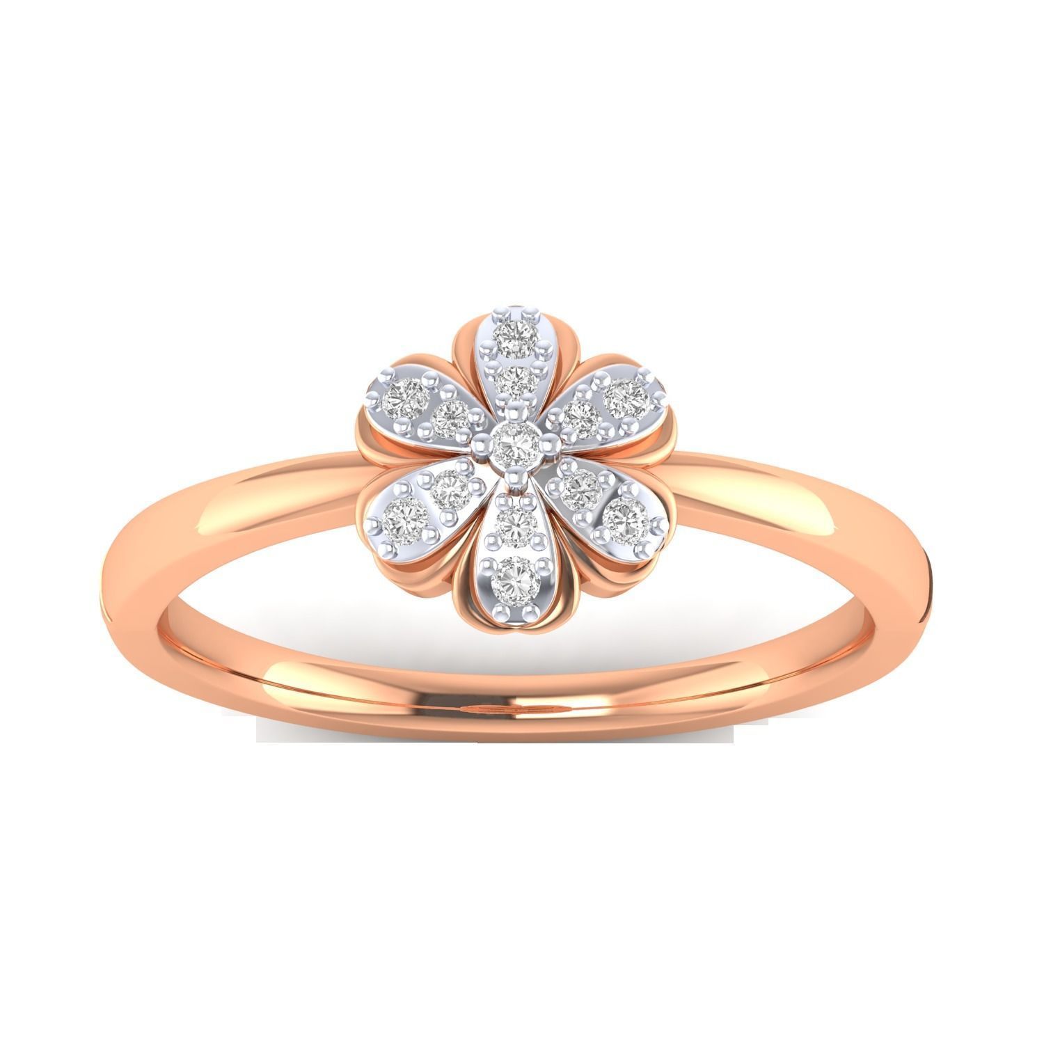 Women Wedding Engagement Ring STL OBJ FBX Renders Details 3D print model_11