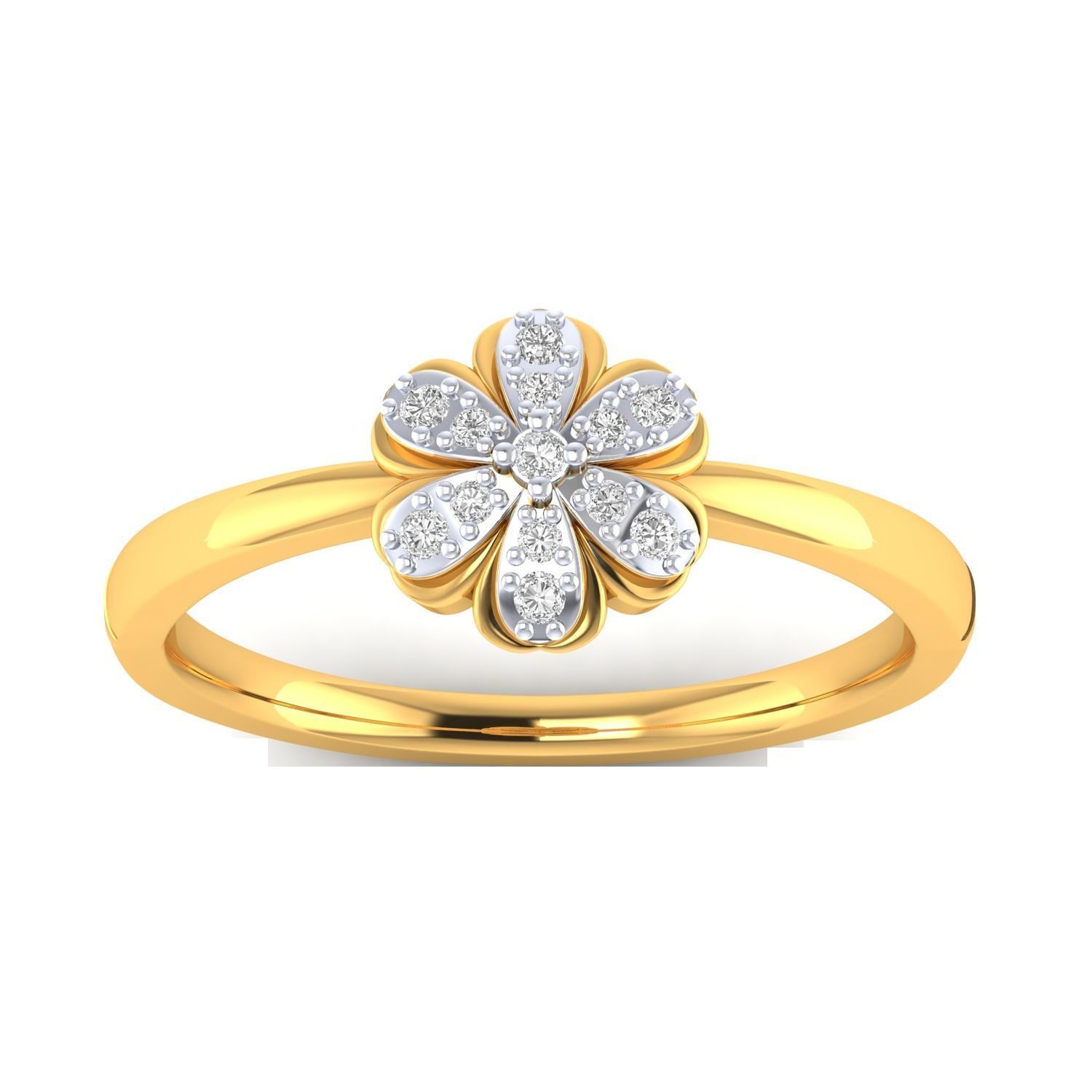 Women Wedding Engagement Ring STL OBJ FBX Renders Details 3D print model_13