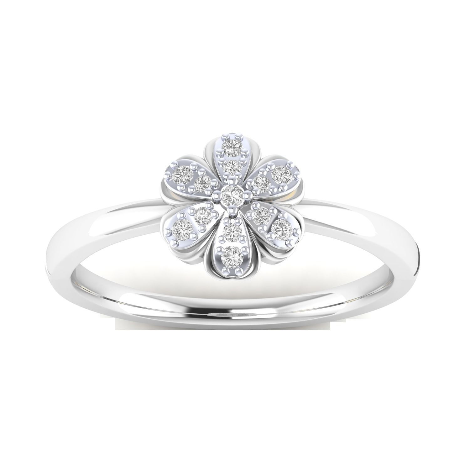 Women Wedding Engagement Ring STL OBJ FBX Renders Details 3D print model_19