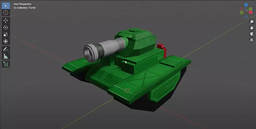 tank 3d model Free 3D model