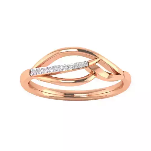 Women Wedding Engagement Ring STL OBJ FBX Renders Details