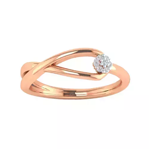 Women Wedding Engagement Ring STL OBJ FBX Renders Details 3D print model