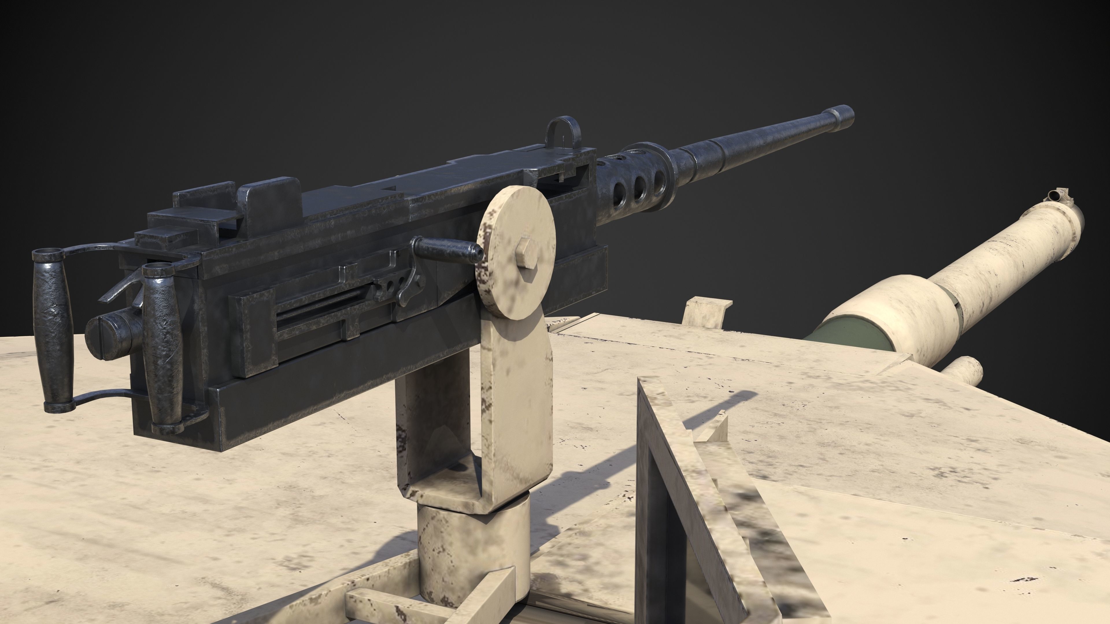 M1A2 Abrams Rigged 3D model_22