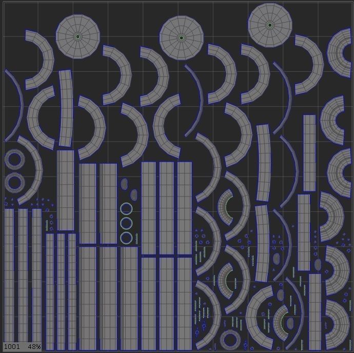 M1A2 Abrams Rigged 3D model_43
