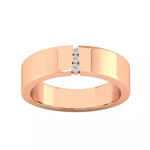 Women Band Ring STL OBJ FBX Renders Details