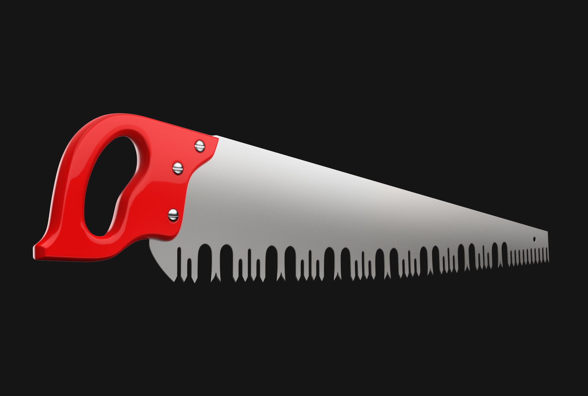 Tuttle teeth saw 3D model_3