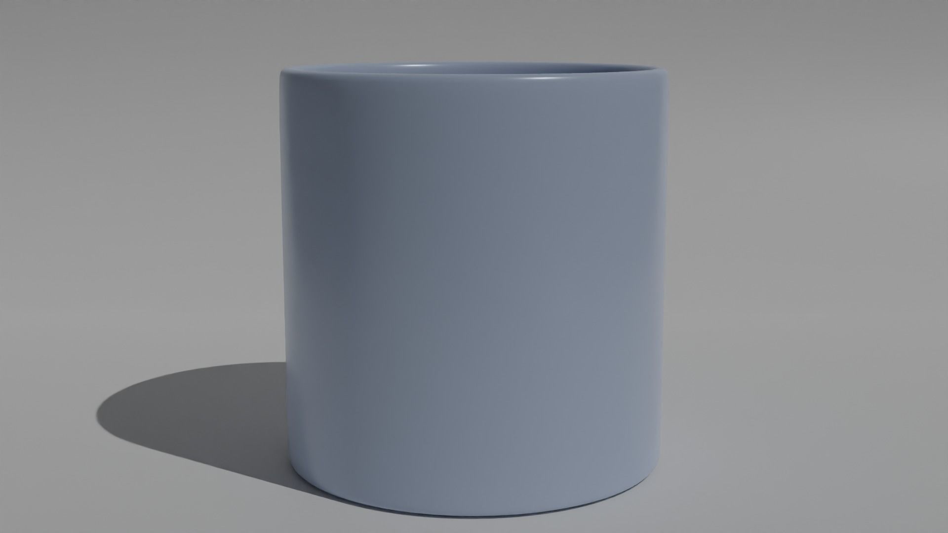An empty Cup Free 3D model_5