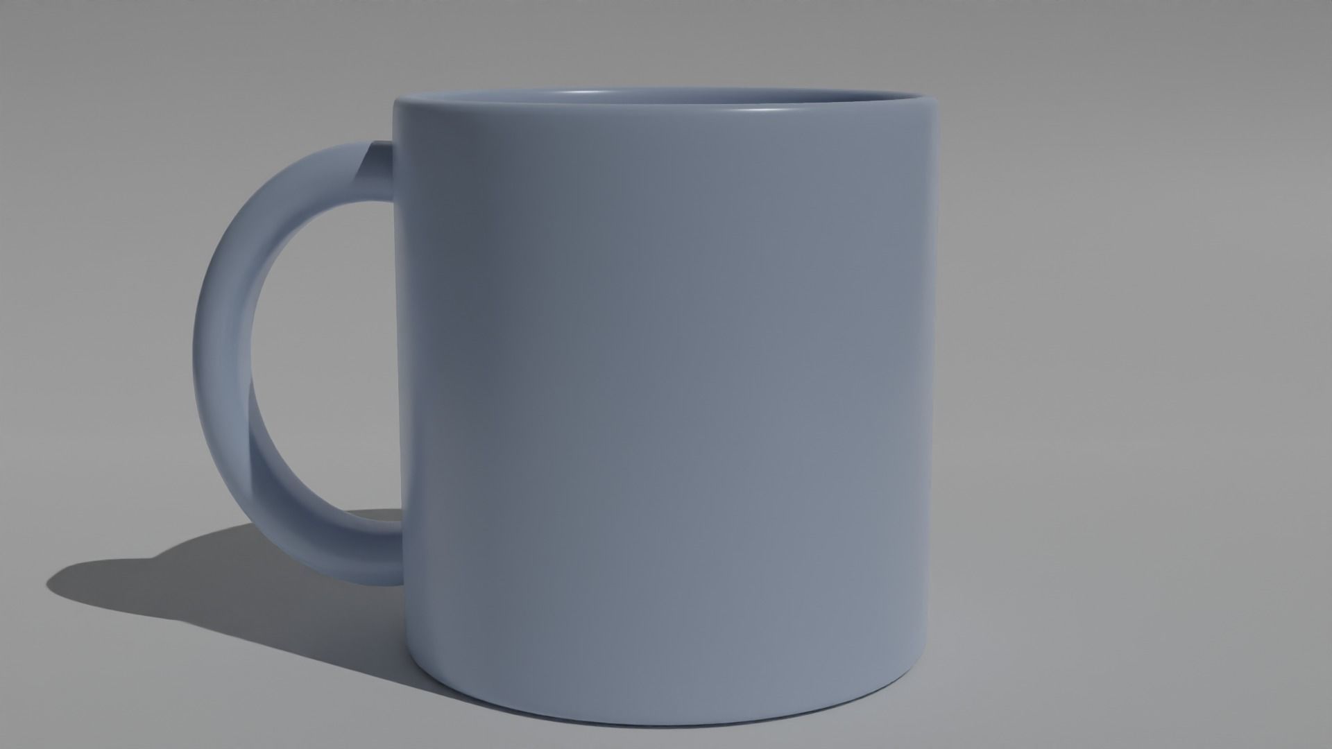 An empty Cup Free 3D model_4