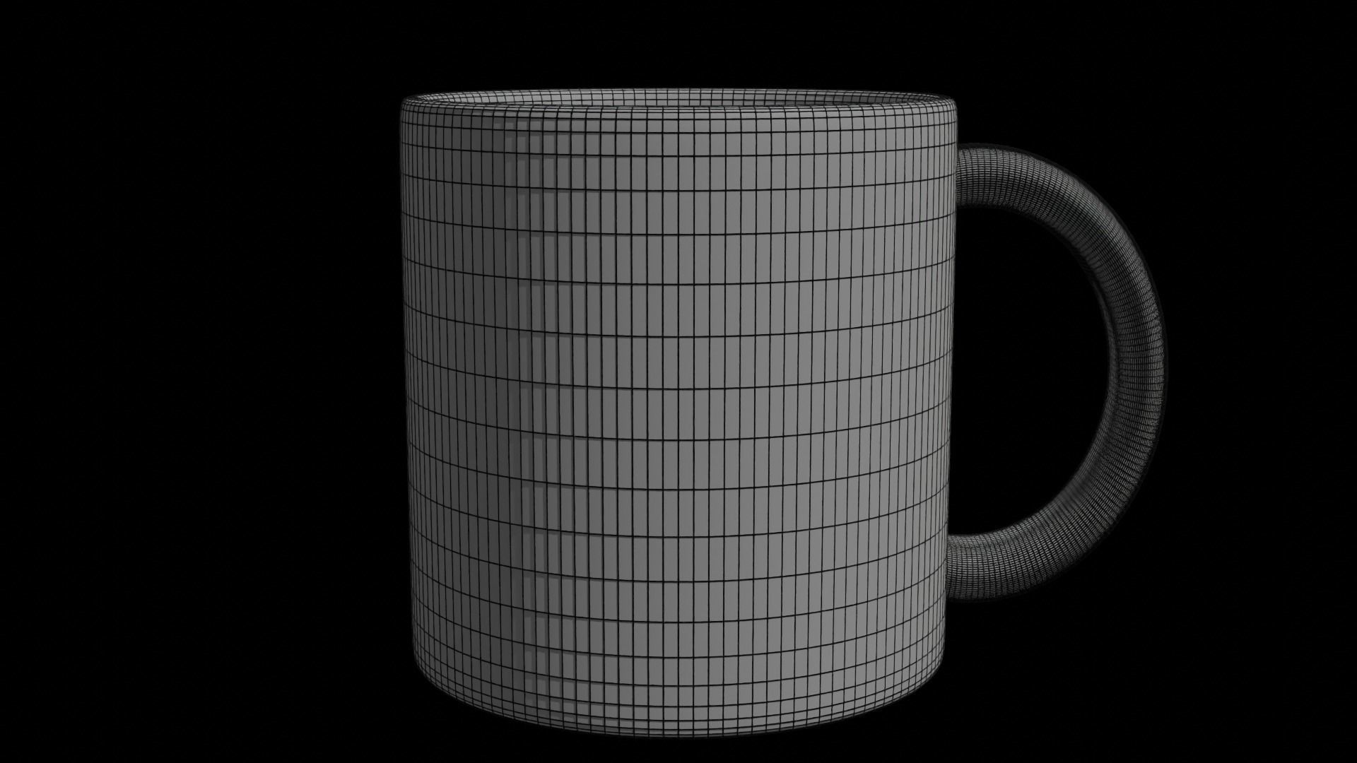 An empty Cup Free 3D model_6