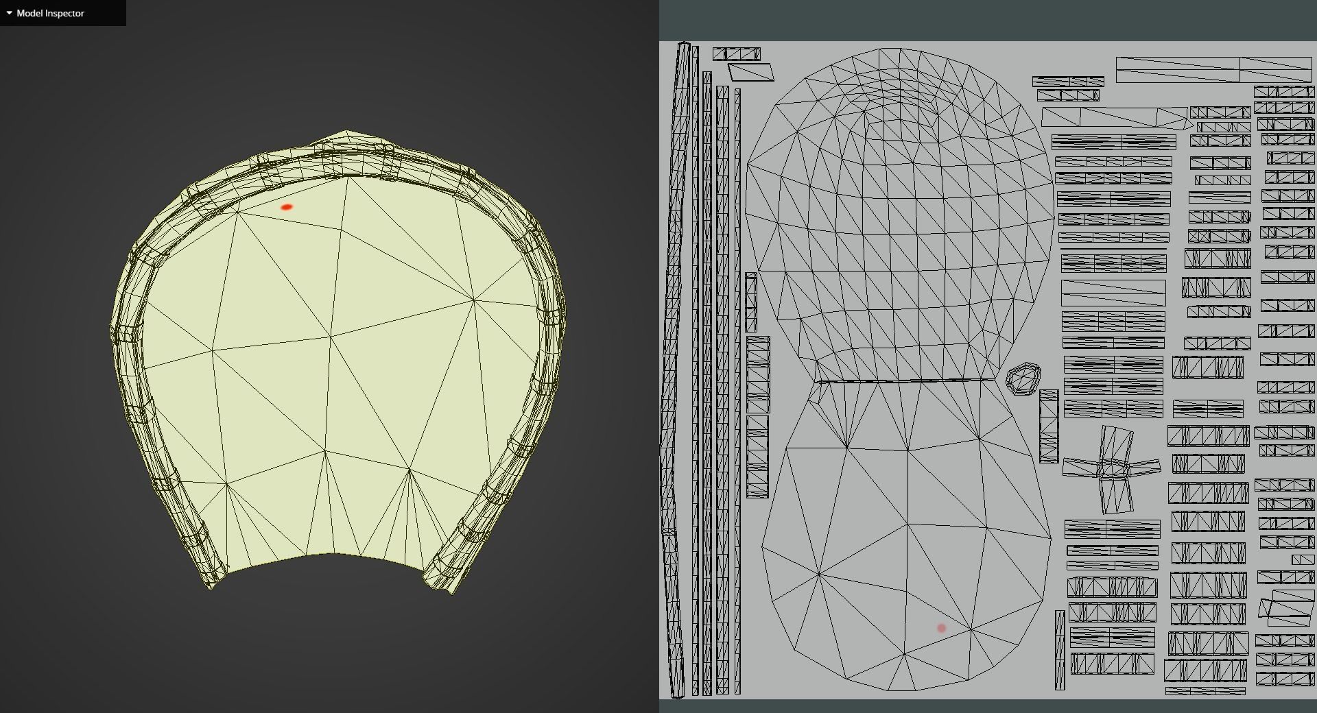 Game Ready Korean Basket Low-poly 3D model_10
