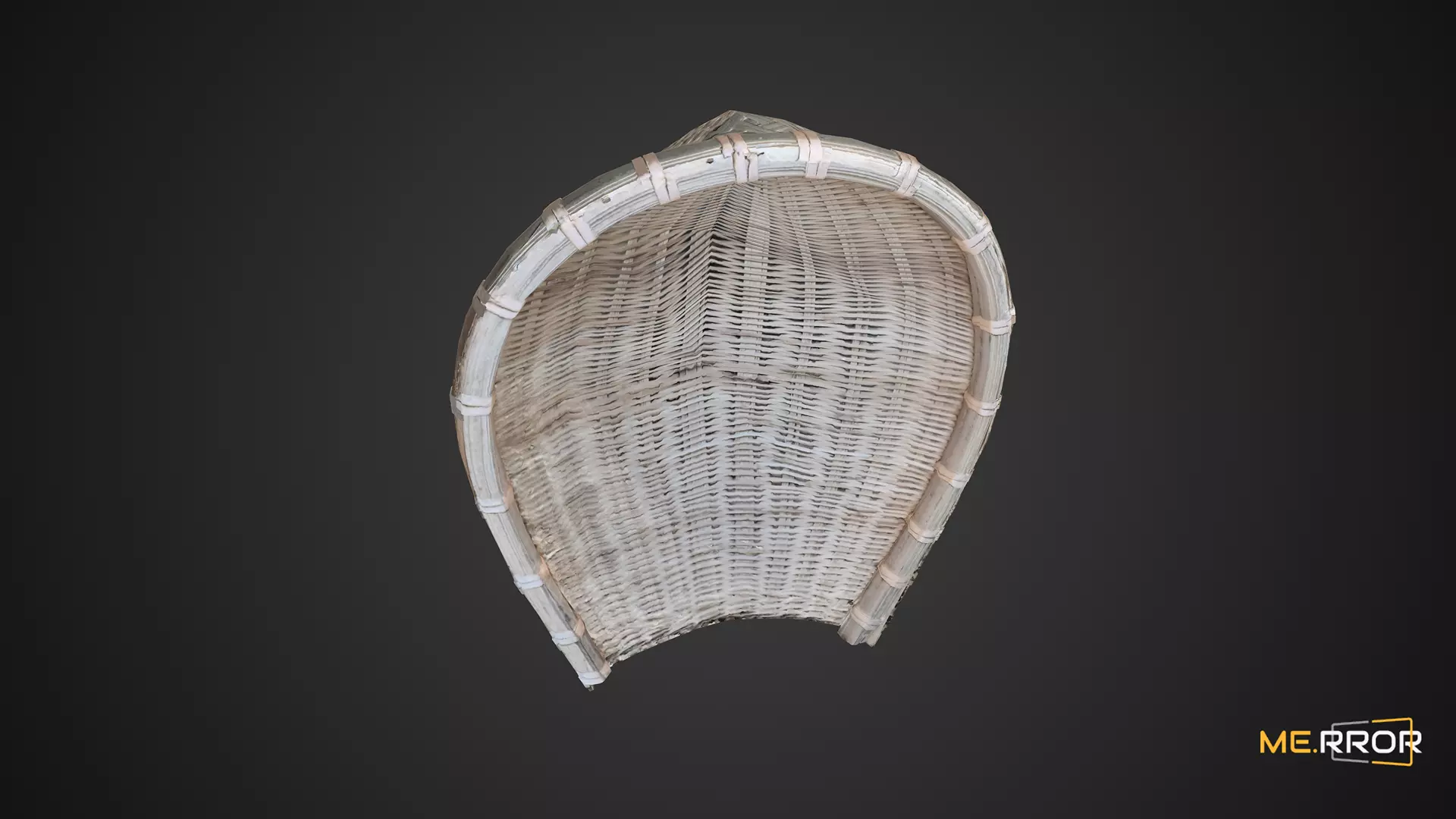 Game Ready Korean Basket Low-poly 3D model_0