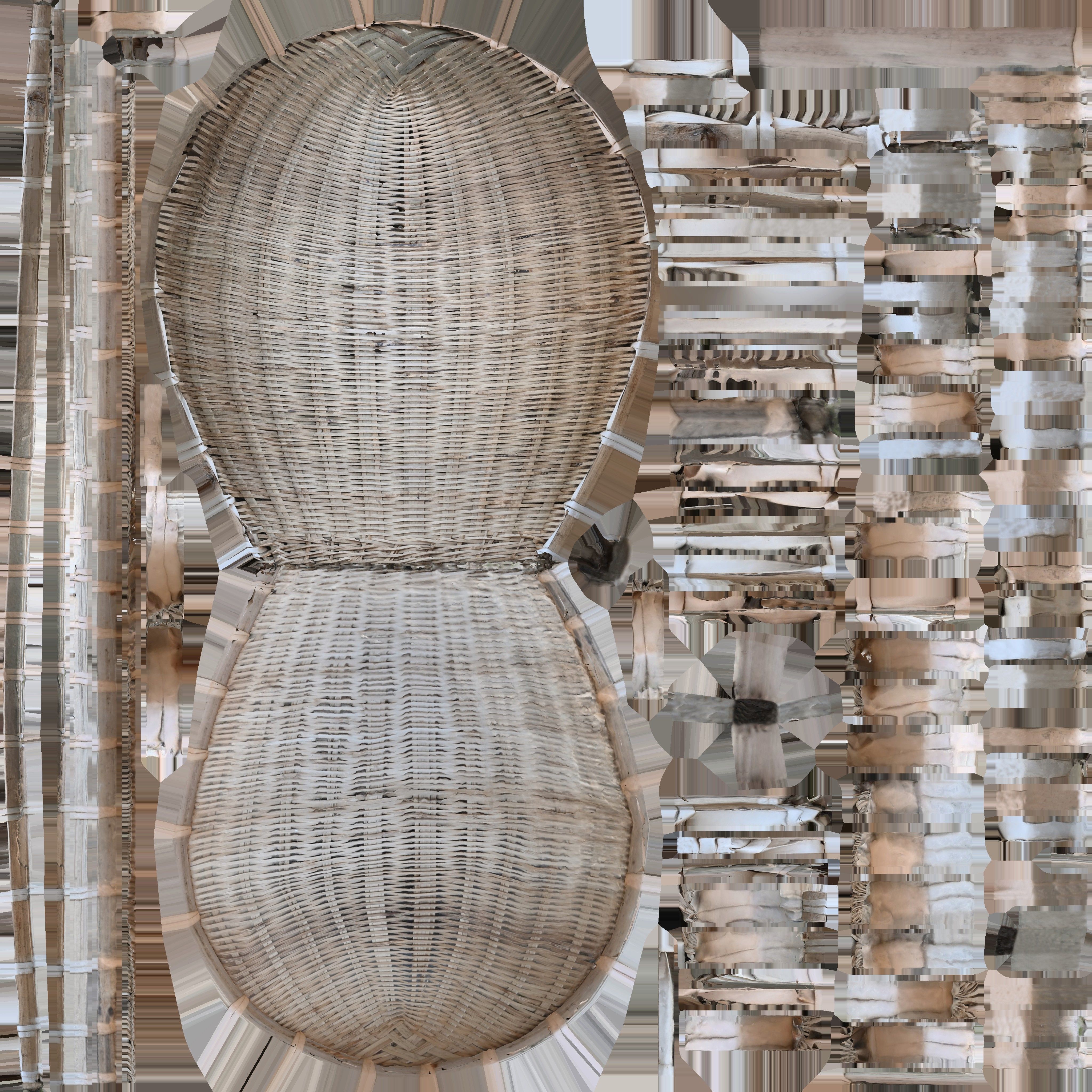 Game Ready Korean Basket Low-poly 3D model_12