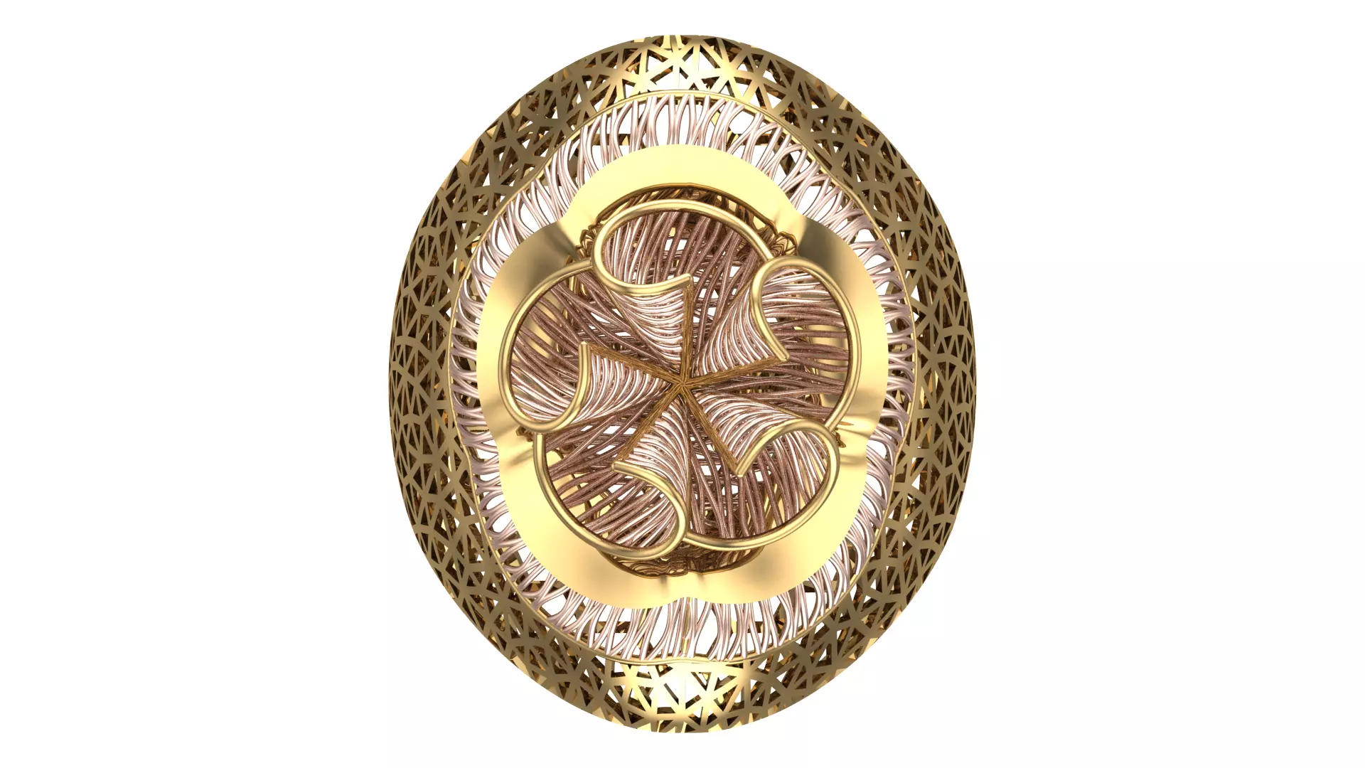 DOUBLE PIECE RING COLLECTION-R01 3D print model_0