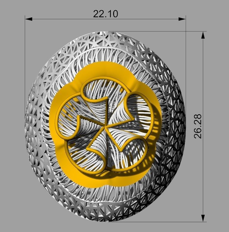 DOUBLE PIECE RING COLLECTION-R01 3D print model_2