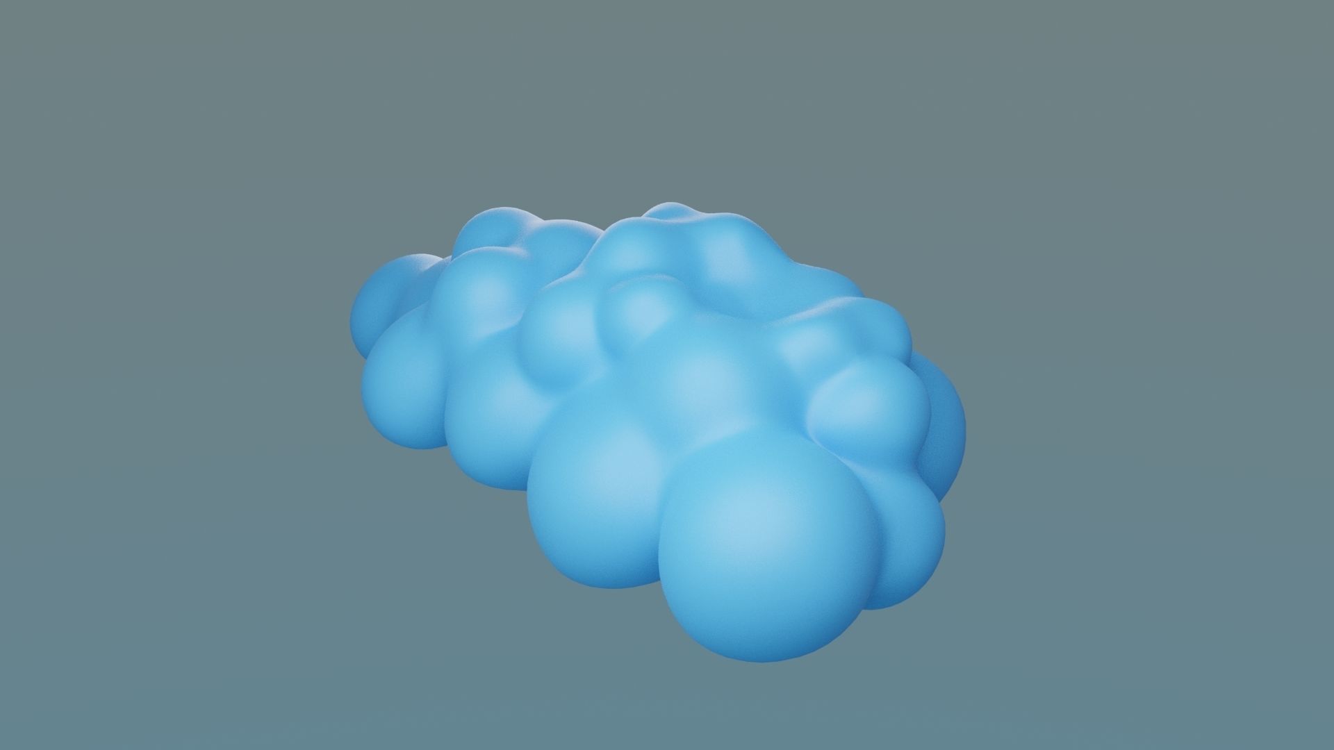 Cloud 3D Model 3D print model_2