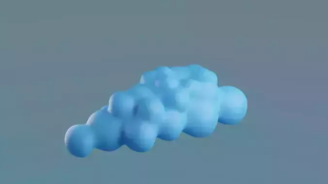 Cloud 3D Model 3D print model