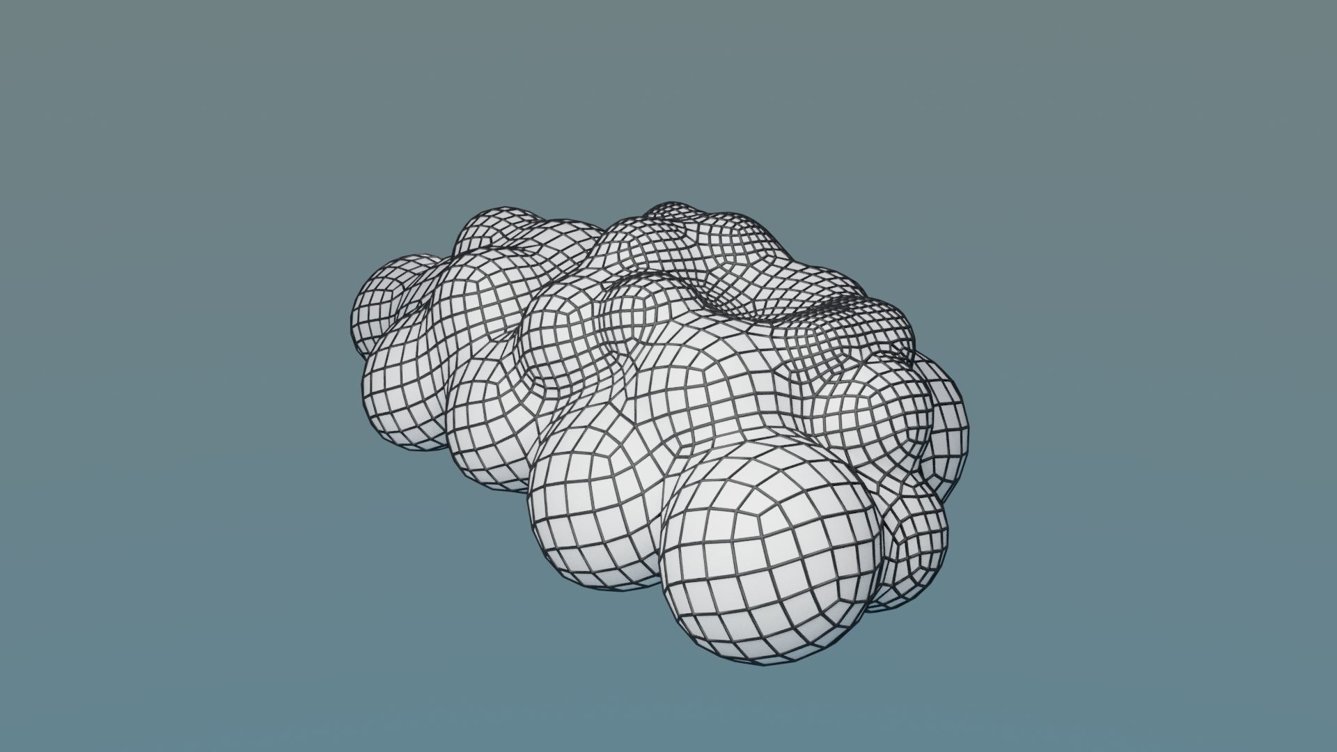 Cloud 3D Model 3D print model_6