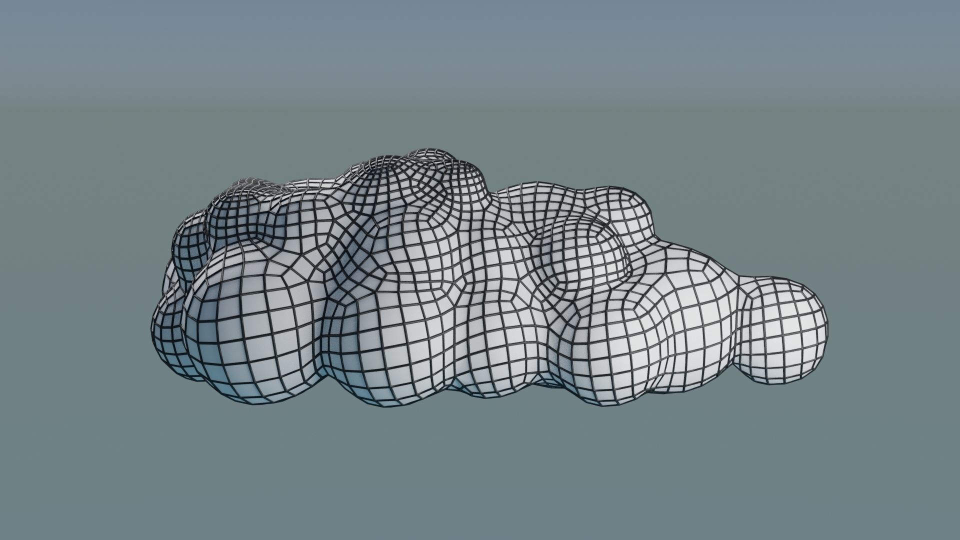 Cloud 3D Model 3D print model_7