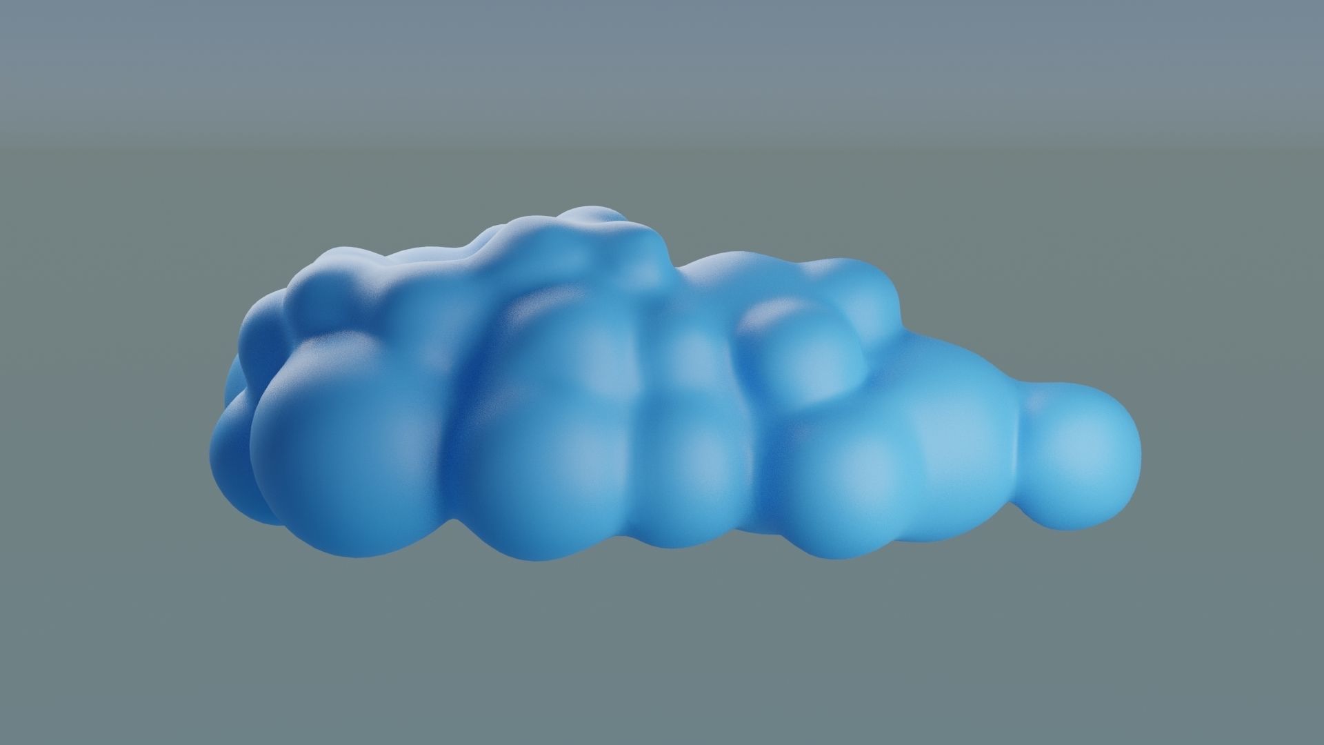 Cloud 3D Model 3D print model_4