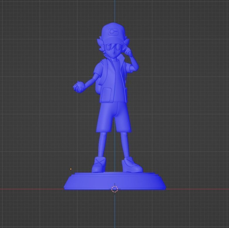 Ash Ketchum - Pokemon 3D model_13
