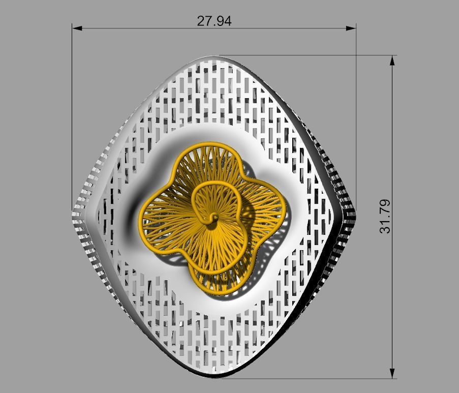  DOUBLE PIECE RING COLLECTION-R02 3D print model_2