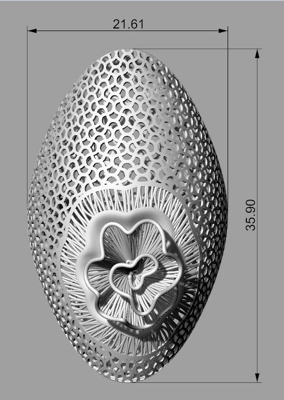 DOUBLE PIECE RING COLLECTION-R03 3D print model_2